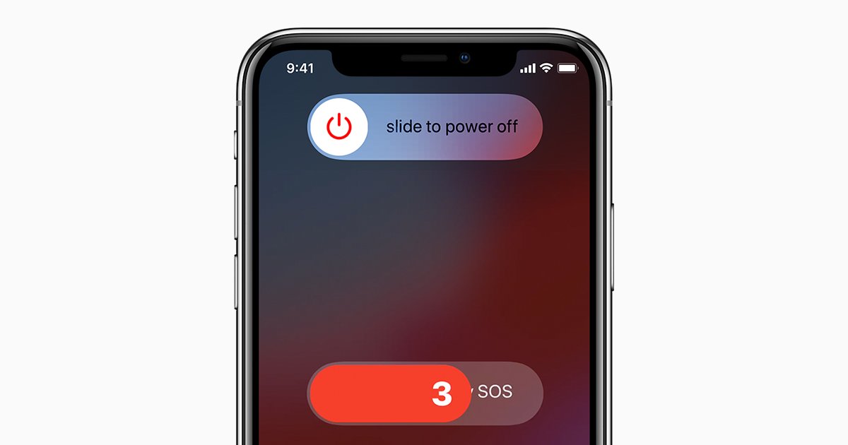 How do I set up an emergency SOS message on iPhone?