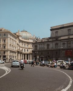 city road streets landscape