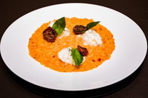 close up shot of a risotto